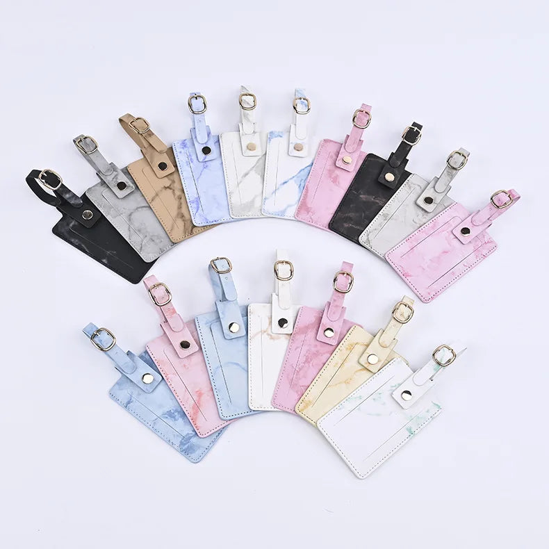 Fashion Women Men Passport Cover Pu Leather Marble Style Travel ID Credit Card Passport Holder Packet Wallet Purse Bags Pouch