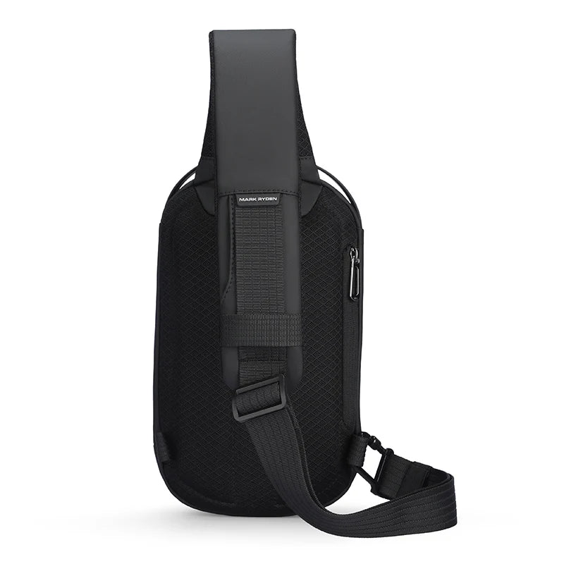 MarkRyden The Ratio Arc Mini: Hard-shell Waterproof Daily Crossbody Bag USB Port