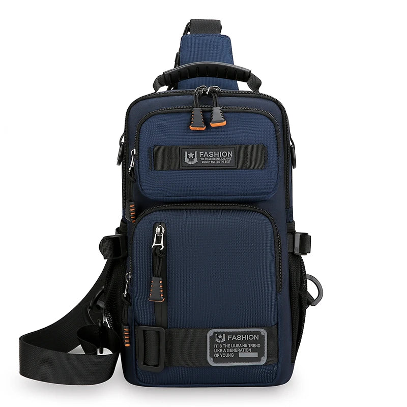 Fashion Men's Waist Packs Chest Bag High Quality Oxford Crossbody Bags For Men Fashion Casual Men Bag Handbag Male Chest Pack