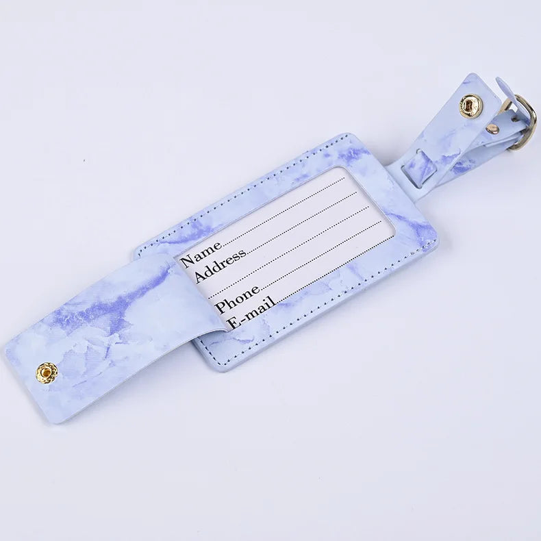 Fashion Women Men Passport Cover Pu Leather Marble Style Travel ID Credit Card Passport Holder Packet Wallet Purse Bags Pouch