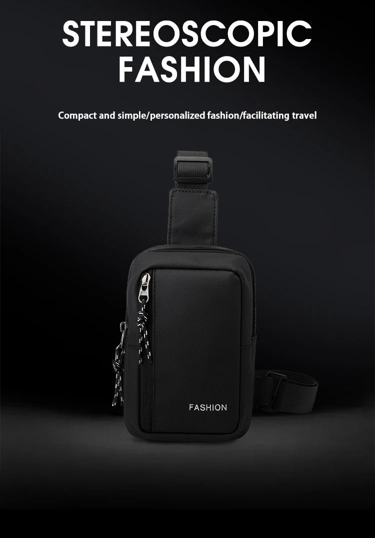 Casual Solid Men Crossbody Bags Male Oxford Handbag Shoulder Bags Boy Messenger Bags 2023 Man Handbags for Travel Satchel Black