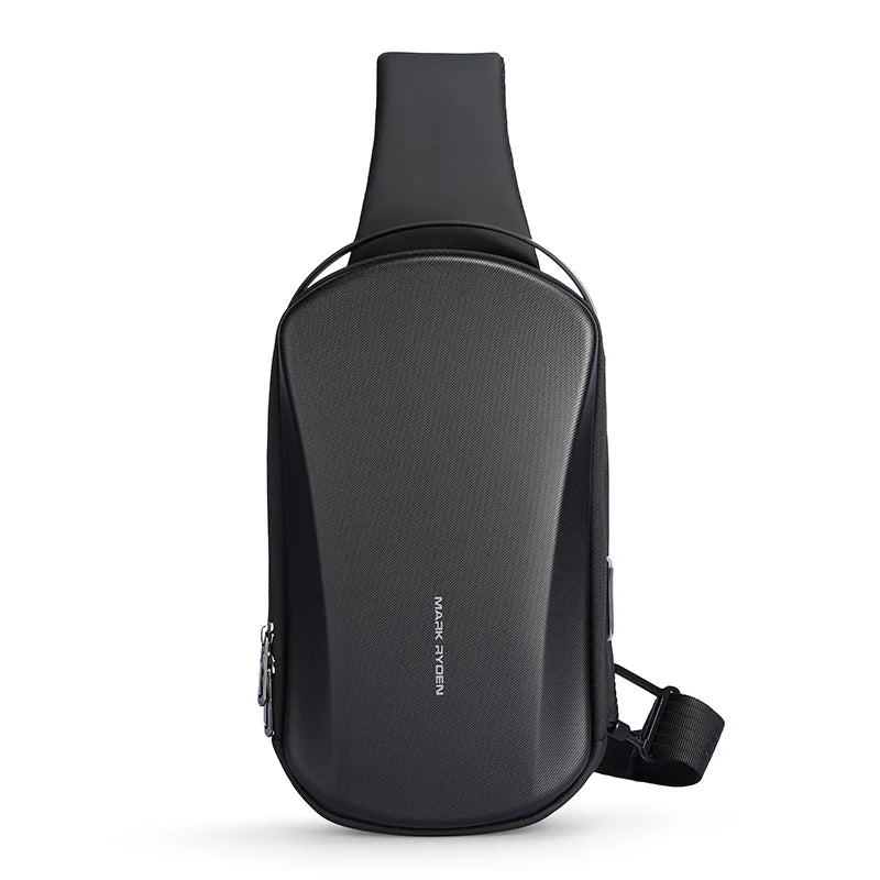 MarkRyden The Ratio Arc Mini: Hard-shell Waterproof Daily Crossbody Bag USB Port