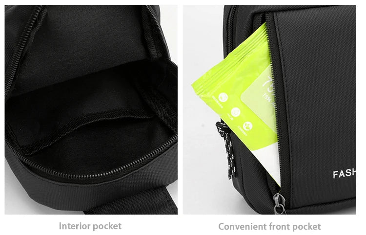 Casual Solid Men Crossbody Bags Male Oxford Handbag Shoulder Bags Boy Messenger Bags 2023 Man Handbags for Travel Satchel Black
