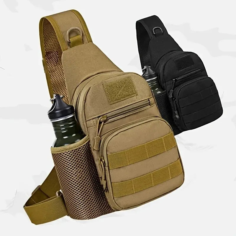 Military Shoulder Bag, Trekking Chest Sling Bag, Backpack For Hiking Outdoor Camping Fishing