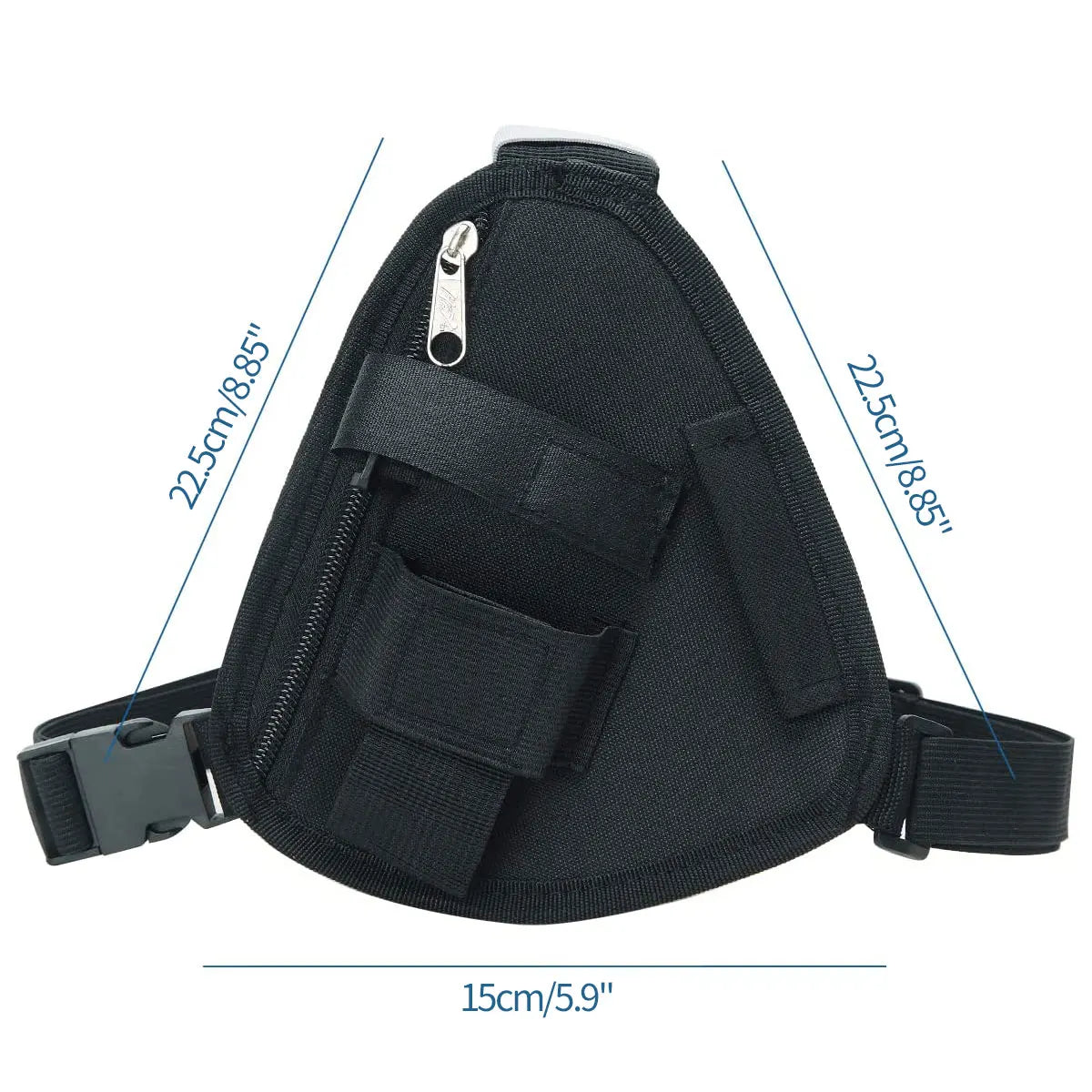 BAOFENG&ABBRREE radio chest harness Tactical Vest Nylon Vest chest rig Pack Bag Pouch Holster Walkie Talkie for BF-888S UV-5R