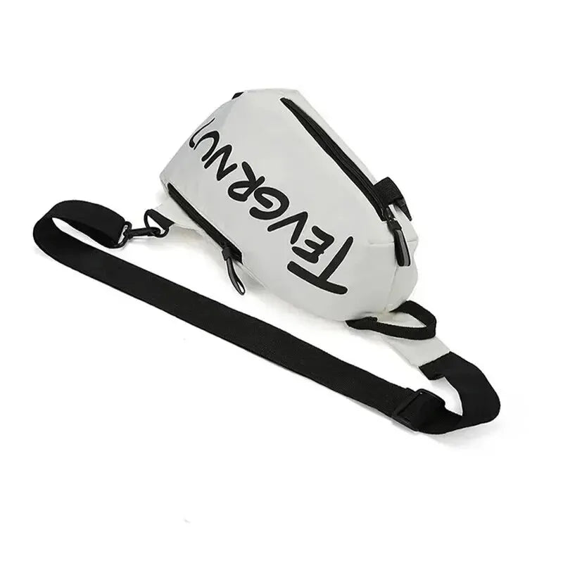 Men's One Shoulder Crossbody Small Bag New Simple And Lightweight Multi Functional Chest Bag Running Sports Cycling Bag Women