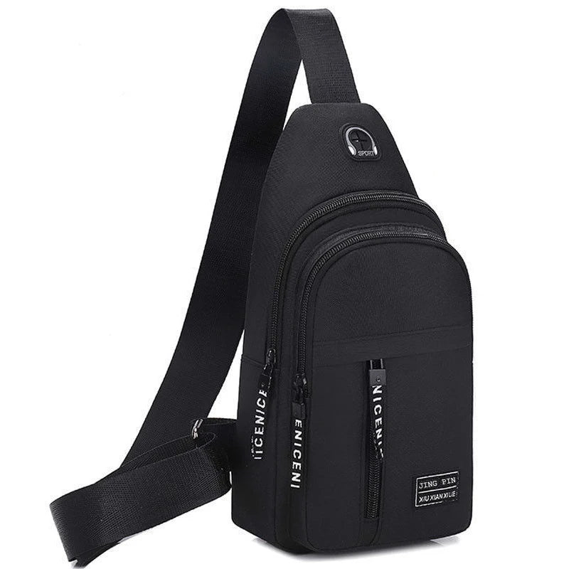 Men Shoulder Bags Chest Bag Multifuncional Crossbody Bags Travel Sling Bag