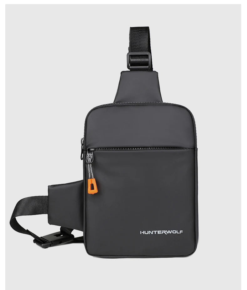 Multi-functional Men Chest Bag Outdoor Travel Bag For Men Casual Crossbody Sling Bag Small Backpack Running Cycling Chest Bag