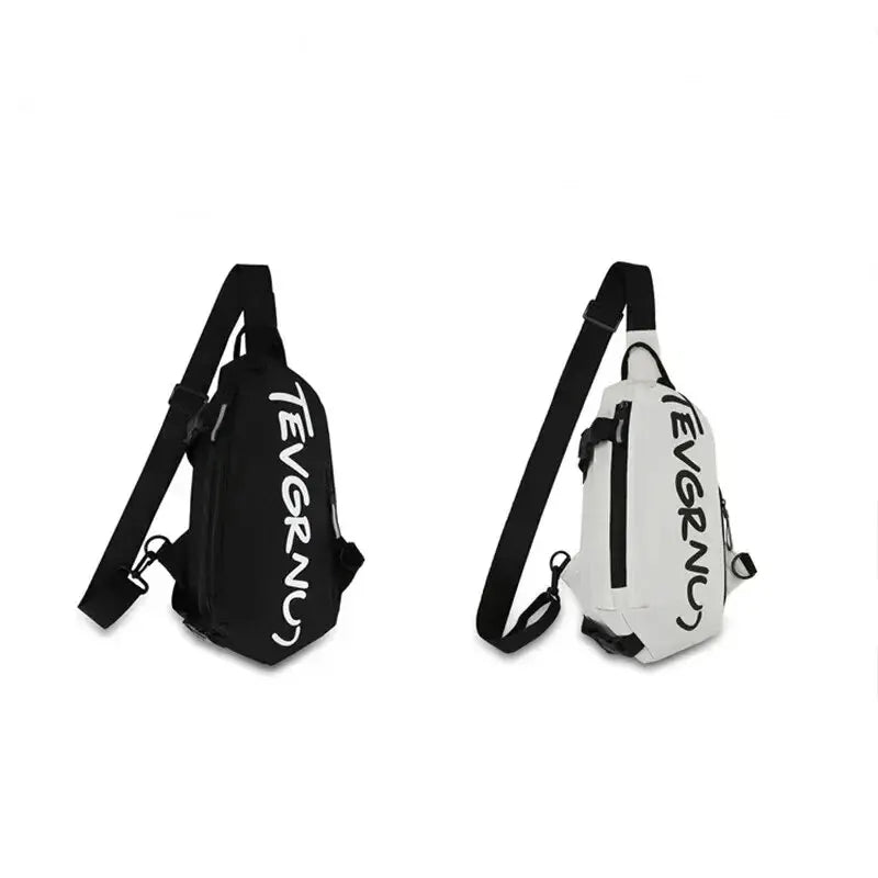Men's One Shoulder Crossbody Small Bag New Simple And Lightweight Multi Functional Chest Bag Running Sports Cycling Bag Women