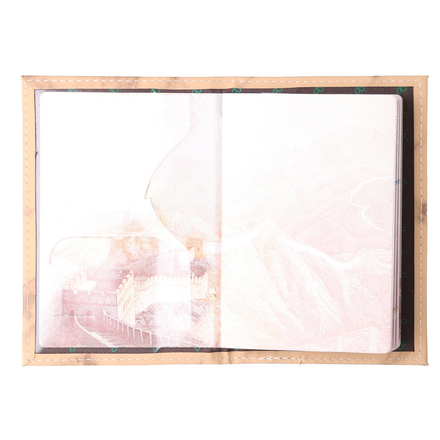 Fashion Women Men Passport Cover Pu Leather Marble Style Travel ID Credit Card Passport Holder Packet Wallet Purse Bags Pouch