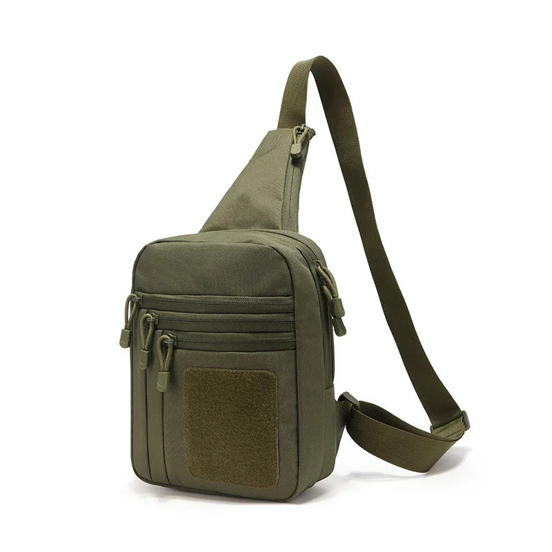 D12 Invisible Sling Waterproof and Wearable Crossbody Hunting and Camping Tactics Outdoor Shoulder Bag Versatile Wilderness