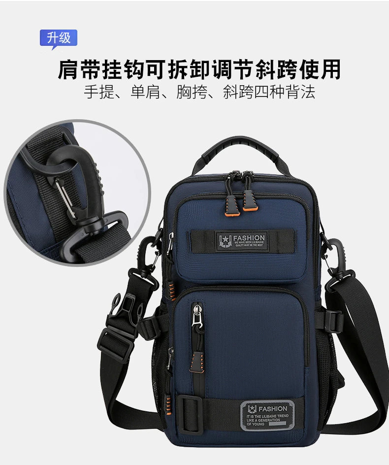 Fashion Men's Waist Packs Chest Bag High Quality Oxford Crossbody Bags For Men Fashion Casual Men Bag Handbag Male Chest Pack