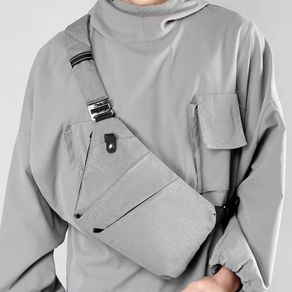 Travel Personal Anti-theft Crossbody Bag Mini Cross Body Bags Male One Shoulder Sling Bag Leisure Anti-splash Men's Chest Bag