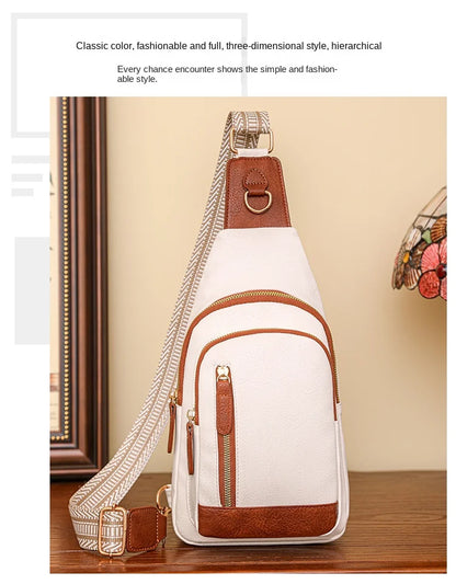 Women Bag Fashion Sling Bag for Woman High Quality PU Leather Pack Crossbody Chest Bolsa Feminina Sacs À Main Shoulder Messenger