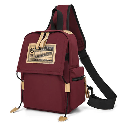 Chest Bag Shoulder Bag Women and Man Sling Crossbody Bag Messenger Waist Pack Bag Unisex