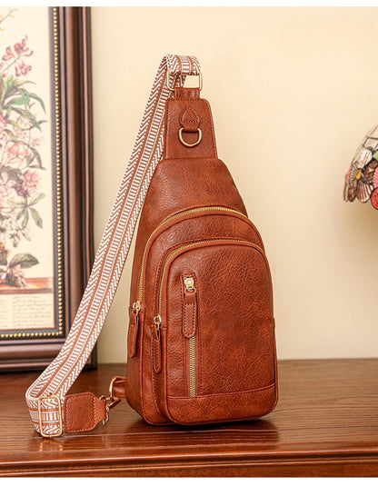 Women Bag Fashion Sling Bag for Woman High Quality PU Leather Pack Crossbody Chest Bolsa Feminina Sacs À Main Shoulder Messenger