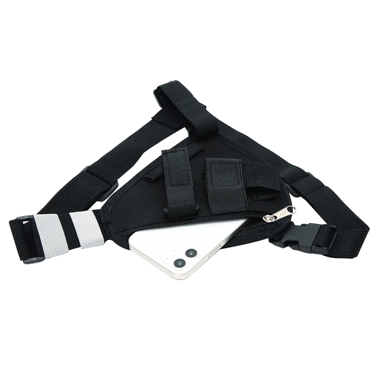 BAOFENG&ABBRREE radio chest harness Tactical Vest Nylon Vest chest rig Pack Bag Pouch Holster Walkie Talkie for BF-888S UV-5R