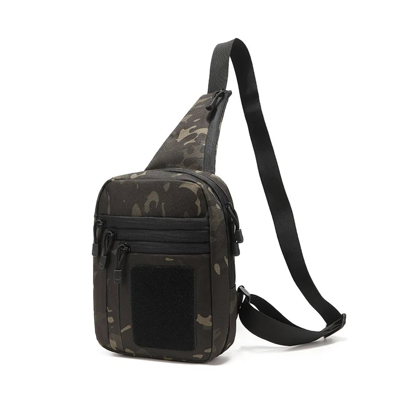 D12 Invisible Sling Waterproof and Wearable Crossbody Hunting and Camping Tactics Outdoor Shoulder Bag Versatile Wilderness