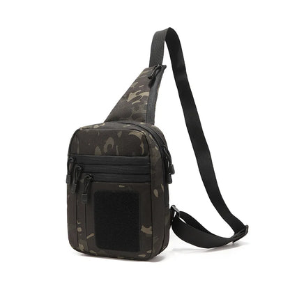 D12 Invisible Sling Waterproof and Wearable Crossbody Hunting and Camping Tactics Outdoor Shoulder Bag Versatile Wilderness