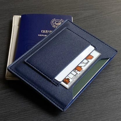 2025 Women Portable Multicolor Passport Cover Holder Case Multi-slots Waterproof Card Holder Men PU Leather Passport Bag Unisex