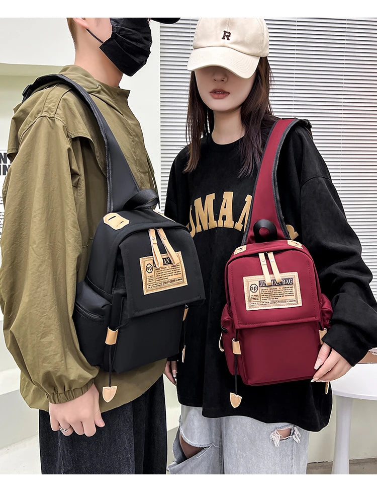 Chest Bag Shoulder Bag Women and Man Sling Crossbody Bag Messenger Waist Pack Bag Unisex