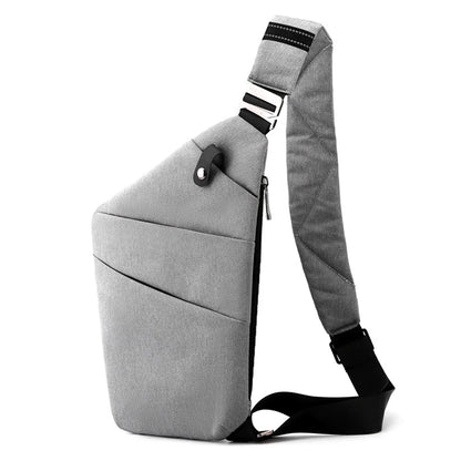 Travel Personal Anti-theft Crossbody Bag Mini Cross Body Bags Male One Shoulder Sling Bag Leisure Anti-splash Men's Chest Bag