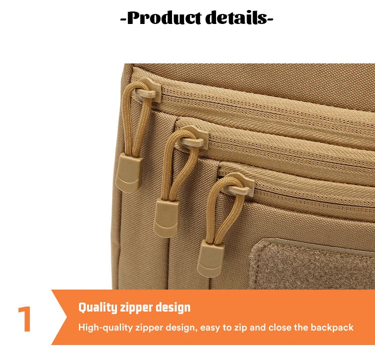 D12 Invisible Sling Waterproof and Wearable Crossbody Hunting and Camping Tactics Outdoor Shoulder Bag Versatile Wilderness