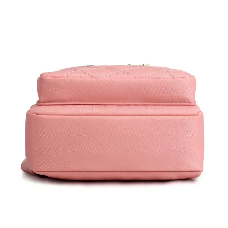 Women's Crossbody Bag Chest Bag Composite Fabric Leisure Shoulder Bag Ladies Backpack Embroidered