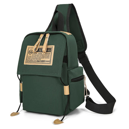 Chest Bag Shoulder Bag Women and Man Sling Crossbody Bag Messenger Waist Pack Bag Unisex