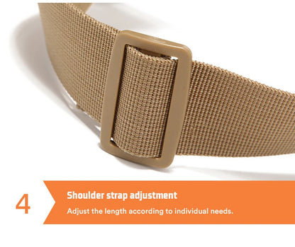 D12 Invisible Sling Waterproof and Wearable Crossbody Hunting and Camping Tactics Outdoor Shoulder Bag Versatile Wilderness