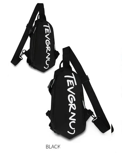 Men's One Shoulder Crossbody Small Bag New Simple And Lightweight Multi Functional Chest Bag Running Sports Cycling Bag Women