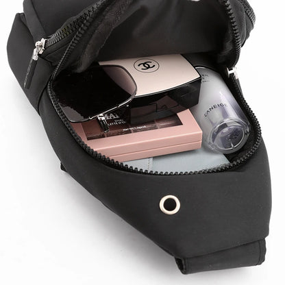 Women's Chest Bag Pure Color Nylon Women's Bag Good Quality Shoulder Bag Casual Women's Crossbody Bag Fashion Female Bag