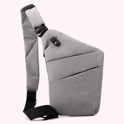Travel Personal Anti-theft Crossbody Bag Mini Cross Body Bags Male One Shoulder Sling Bag Leisure Anti-splash Men's Chest Bag