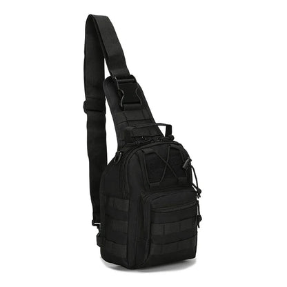 Men's Outdoor Chest bag Camo Shoulder Bag Sling Backpack Oxford Mountain Camping Fishing Trekking