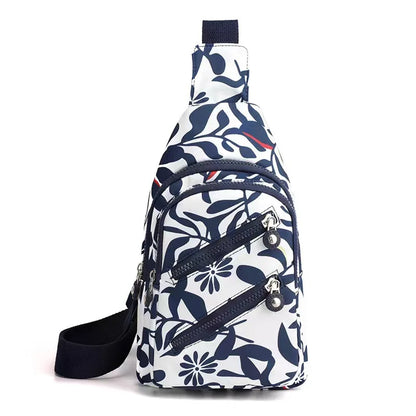 Sling Chest Bag for Women Nylon Fashionable Fanny Pack Shoulder Bags for Women Chest Waist Pack for Travel Crossbody Bags 2024
