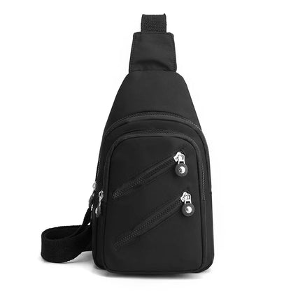 Sling Chest Bag for Women Nylon Fashionable Fanny Pack Shoulder Bags for Women Chest Waist Pack for Travel Crossbody Bags 2024
