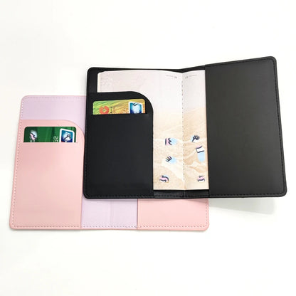 2PCS a Set Mr/Mrs Lovers Couples PU Leather Passport Cover Case Holder Travel Accessories Wallet for Women For Men