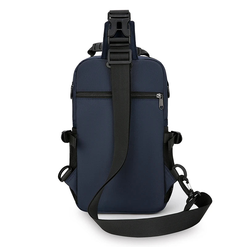 Fashion Men's Waist Packs Chest Bag High Quality Oxford Crossbody Bags For Men Fashion Casual Men Bag Handbag Male Chest Pack