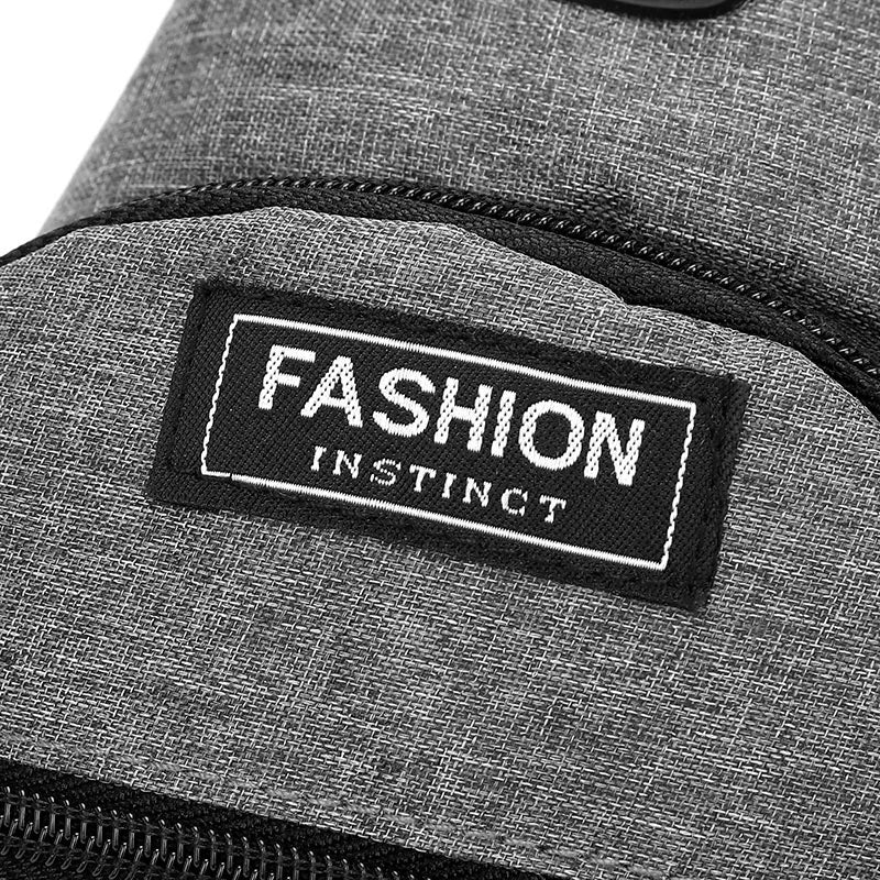Chest Bag Men's One Shoulder Crossbody Bag Large Capacity Outdoor Sports Leisure Fashion Small Shoulder Bag Backpack Men's