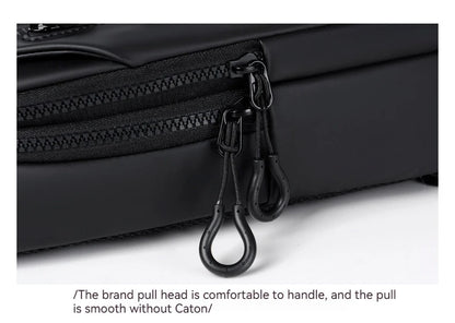 Rilibegan Shoulder Bag Fashionable Large Capacity Waterproof Lightweight Leisure Soft Comfortable Crossbody Bag