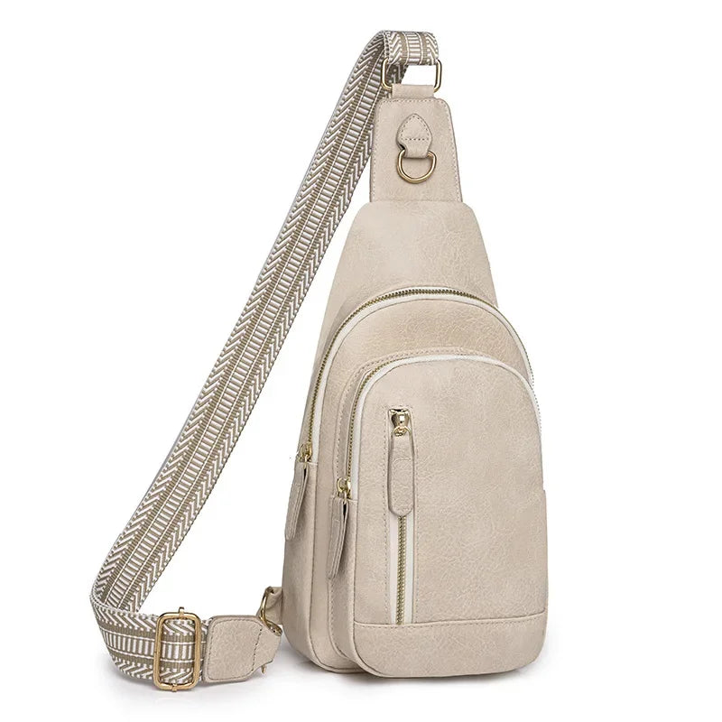 Women Bag Fashion Sling Bag for Woman High Quality PU Leather Pack Crossbody Chest Bolsa Feminina Sacs À Main Shoulder Messenger