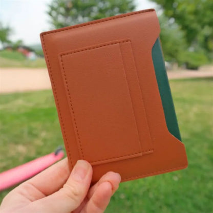 2025 Women Portable Multicolor Passport Cover Holder Case Multi-slots Waterproof Card Holder Men PU Leather Passport Bag Unisex