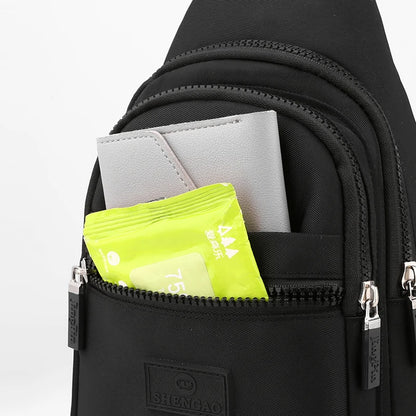 Women's Chest Bag Pure Color Nylon Women's Bag Good Quality Shoulder Bag Casual Women's Crossbody Bag Fashion Female Bag