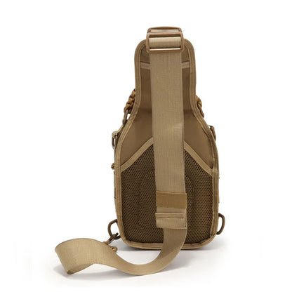 Multifunctional Oxford Cloth Running Bag Outdoor Sports Cycling Waterproof Bag One Shoulder Camouflage Bag