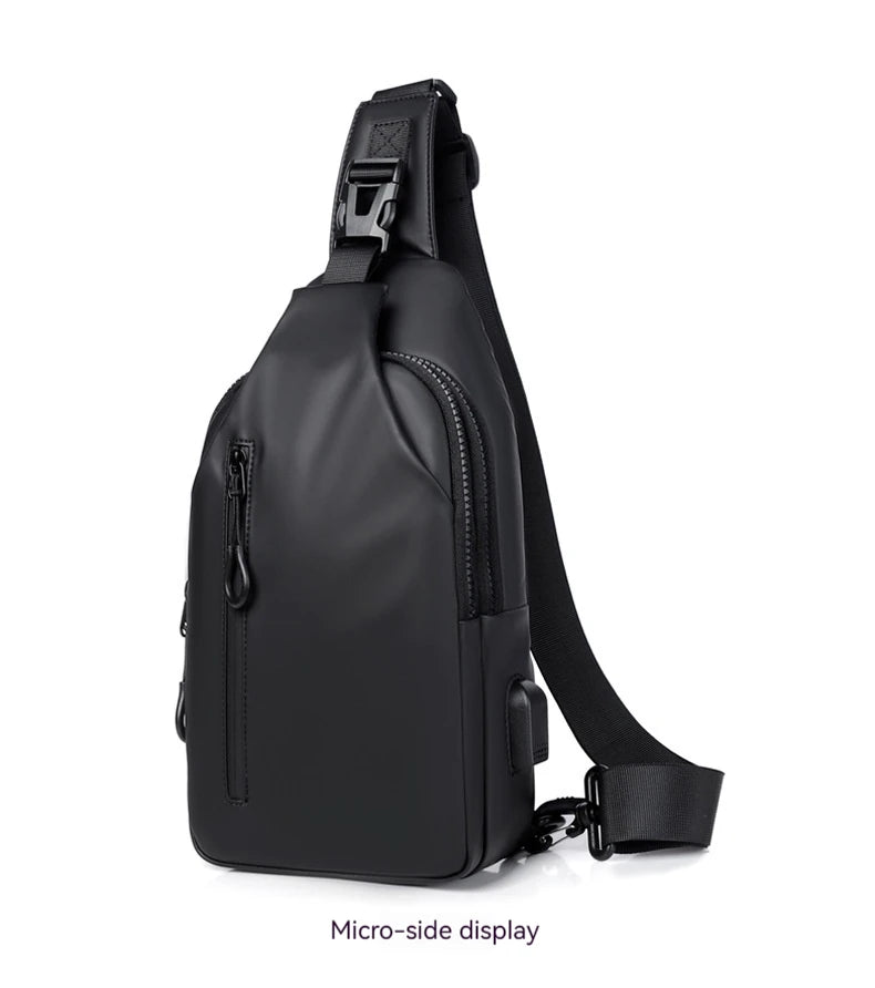 Rilibegan Shoulder Bag Fashionable Large Capacity Waterproof Lightweight Leisure Soft Comfortable Crossbody Bag