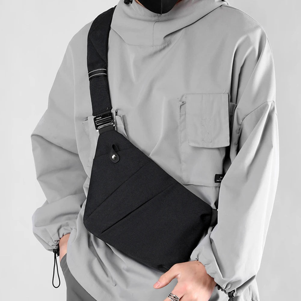 Travel Personal Anti-theft Crossbody Bag Mini Cross Body Bags Male One Shoulder Sling Bag Leisure Anti-splash Men's Chest Bag
