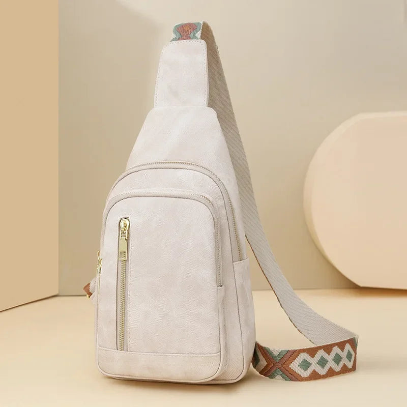 Women Bag Fashion Sling Bag for Woman High Quality PU Leather Pack Crossbody Chest Bolsa Feminina Sacs À Main Shoulder Messenger