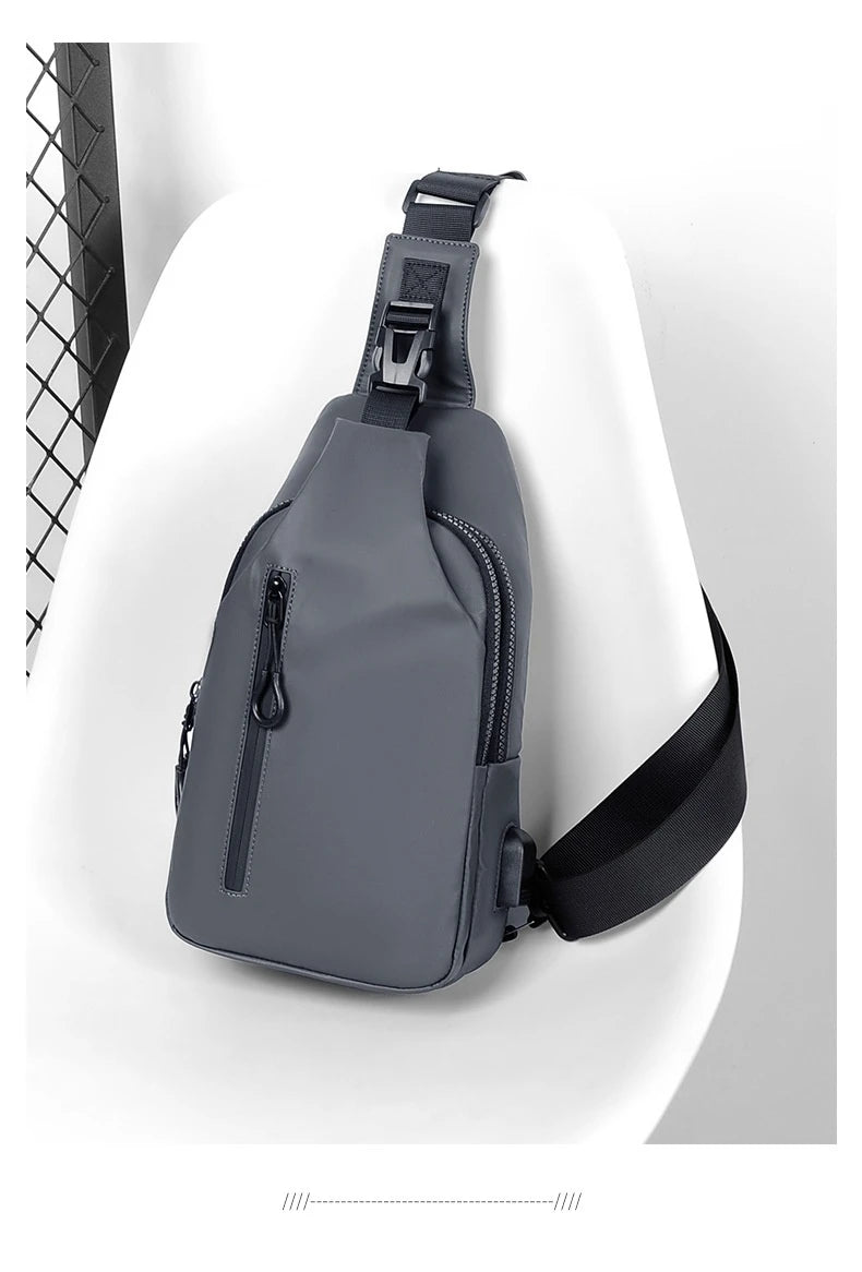 Rilibegan Shoulder Bag Fashionable Large Capacity Waterproof Lightweight Leisure Soft Comfortable Crossbody Bag