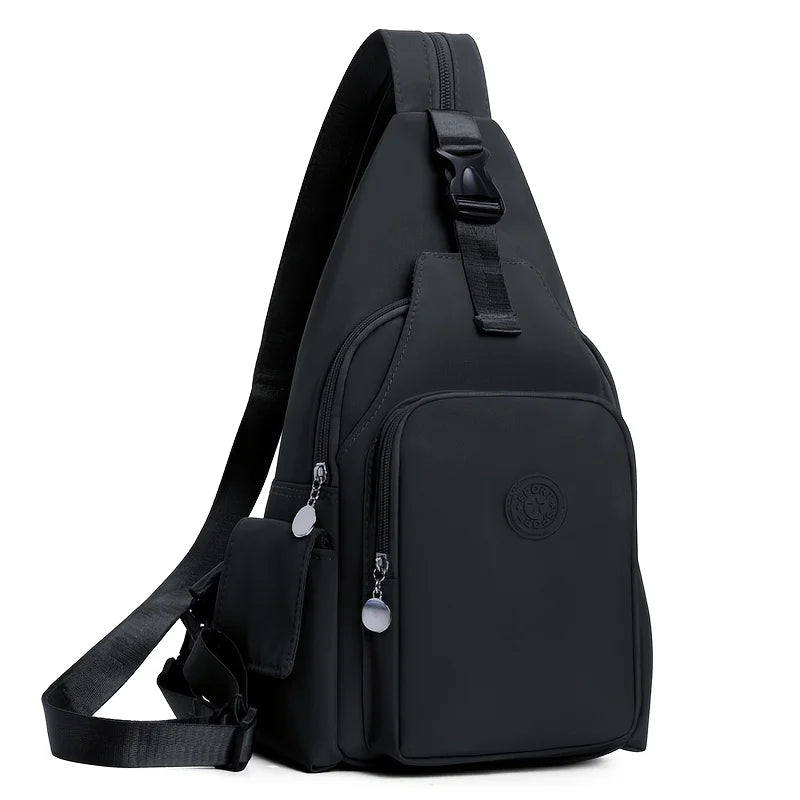 Fashion Trend Simple Casual Women Chest Bag with Large Capacity Multi-Functional Backpack