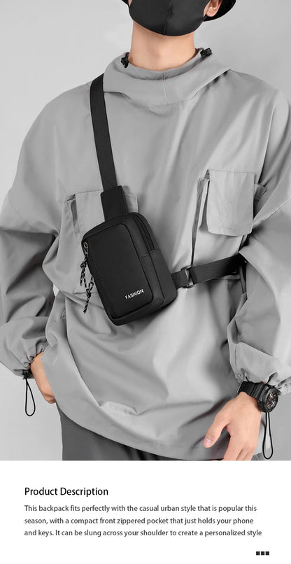 Casual Solid Men Crossbody Bags Male Oxford Handbag Shoulder Bags Boy Messenger Bags 2023 Man Handbags for Travel Satchel Black